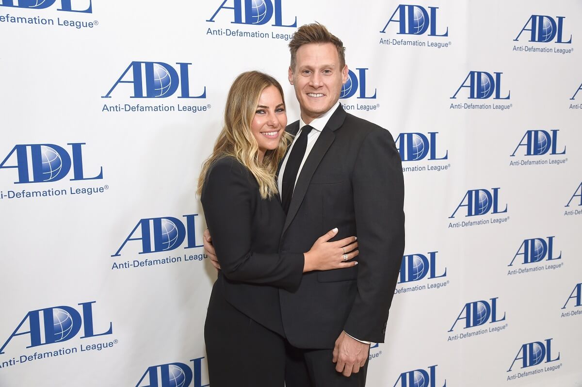 Tracey Kurland and Trevor Engelson attend the Anti-Defamation League Entertainment Industry Dinner