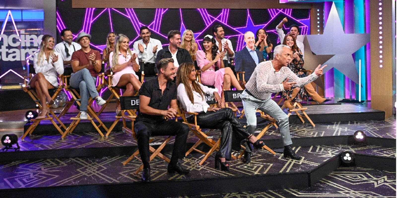 'Dancing With the Stars' pros, celebs and judges appear on 'Good Morning America' on Sept. 13, 2023.