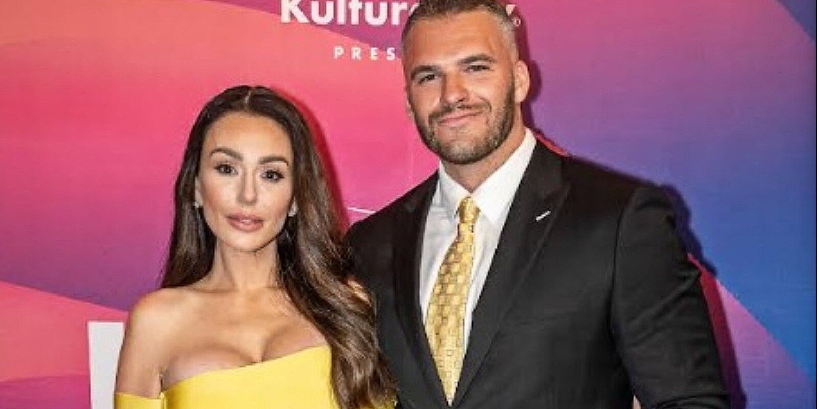 Jenni Farley and fiance Zack Carpinello at the Kulture City Kulture Ball 2023.