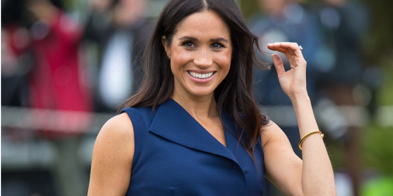 Meghan Markle attends a reception at Government House on October 18, 2018 in Melbourne, Australia.