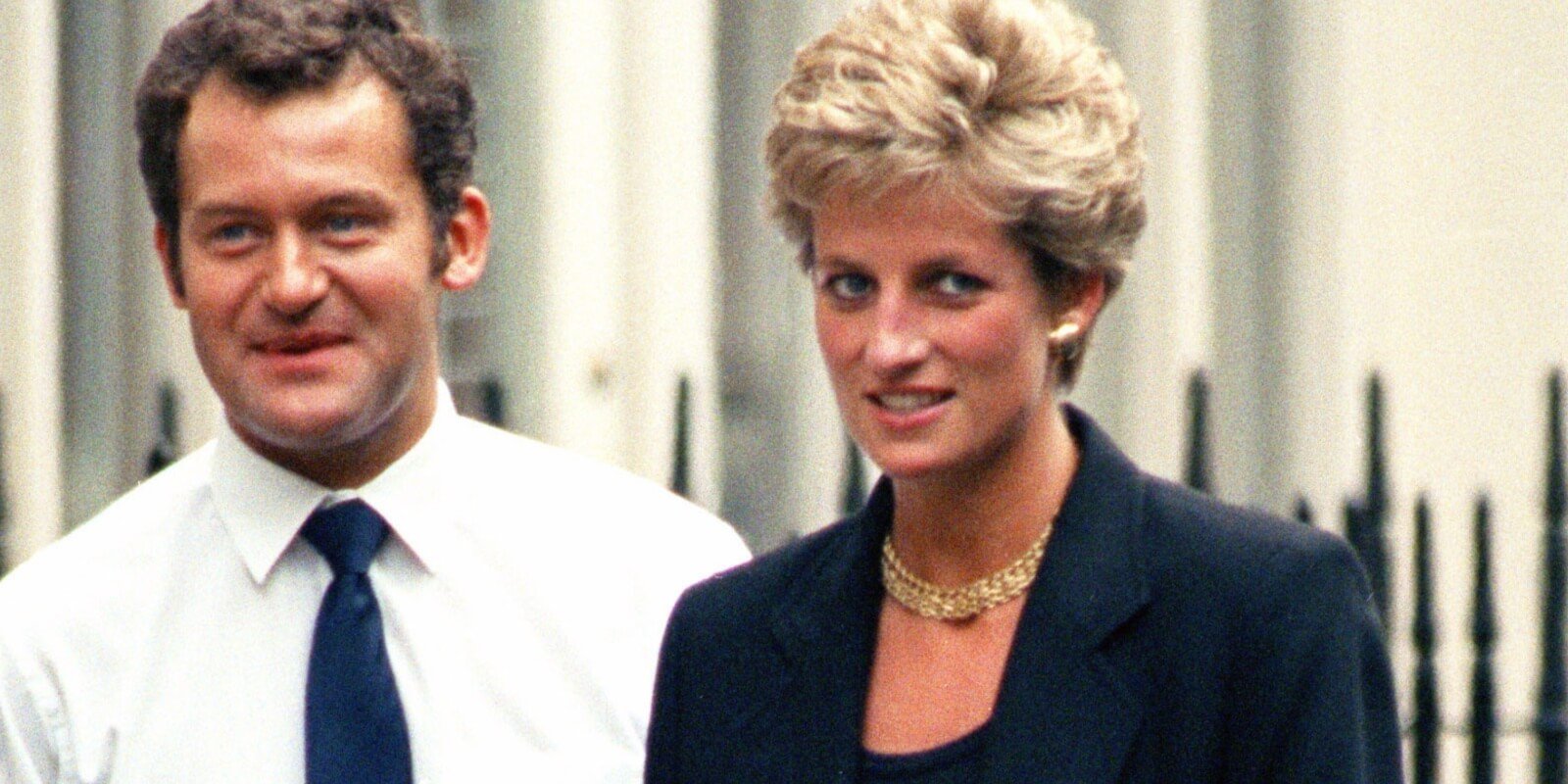 Paul Burrell and Princess Diana photographed in London in 1994.