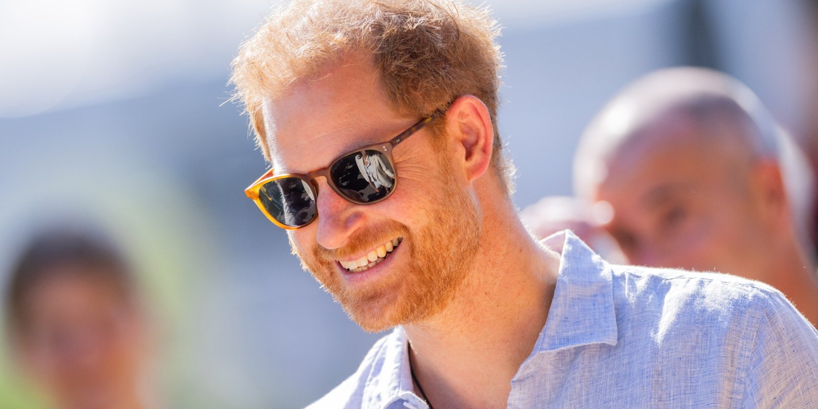 Prince Harry wears sunglasses on his 39th birthday, Sept. 15, 2023.