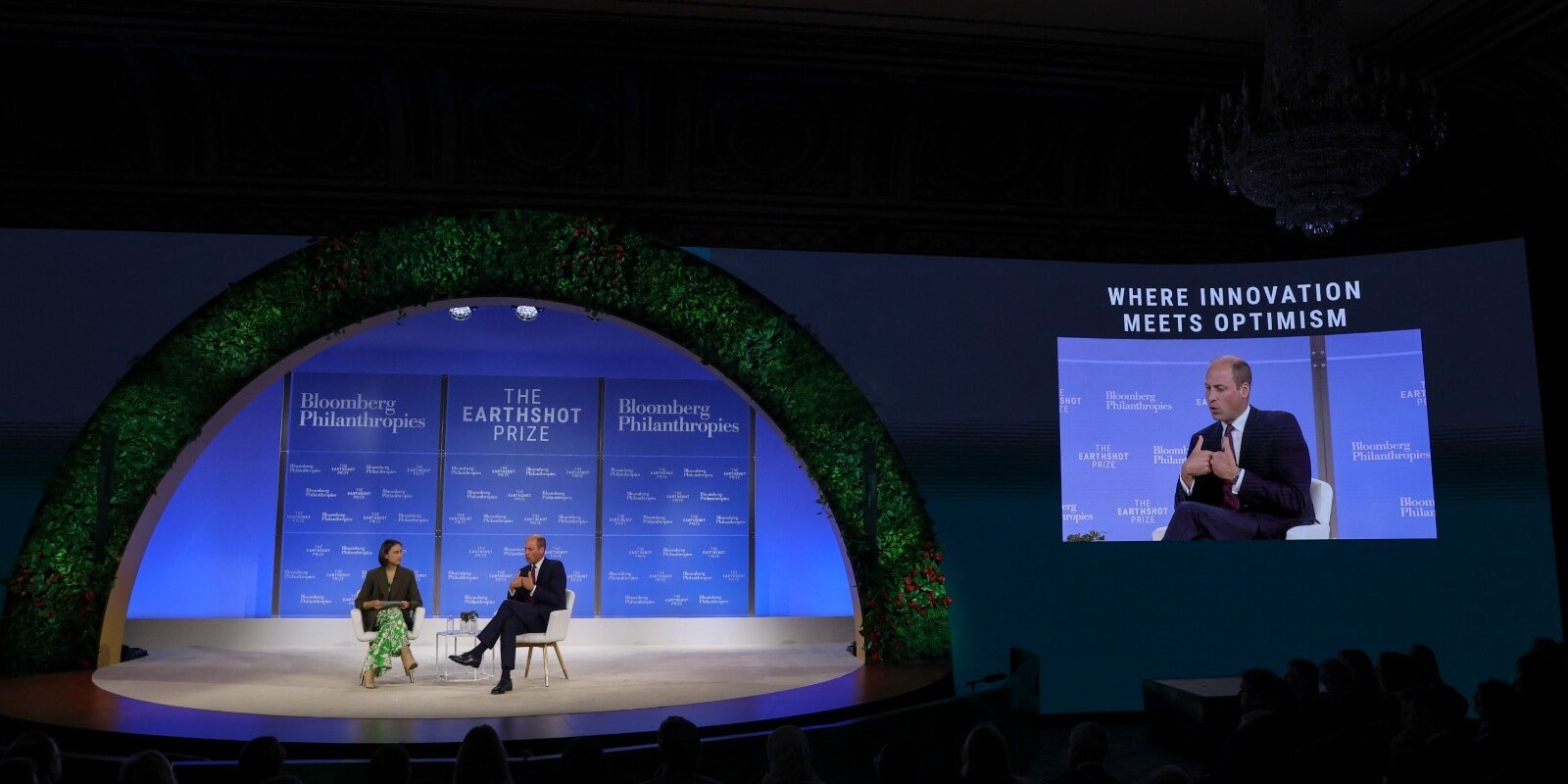 Prince William photographed at the Earthshot event in New York City in September 2023.