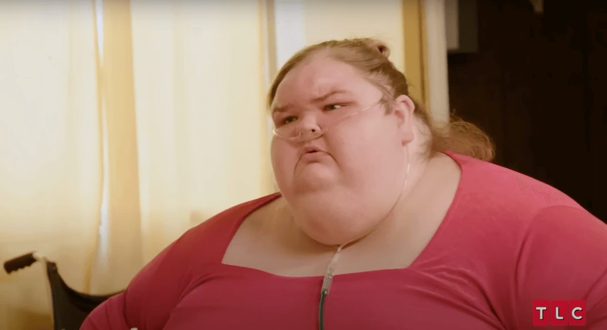 Tammy Slaton in a pink top in TLC's '1000-lb Sisters'
