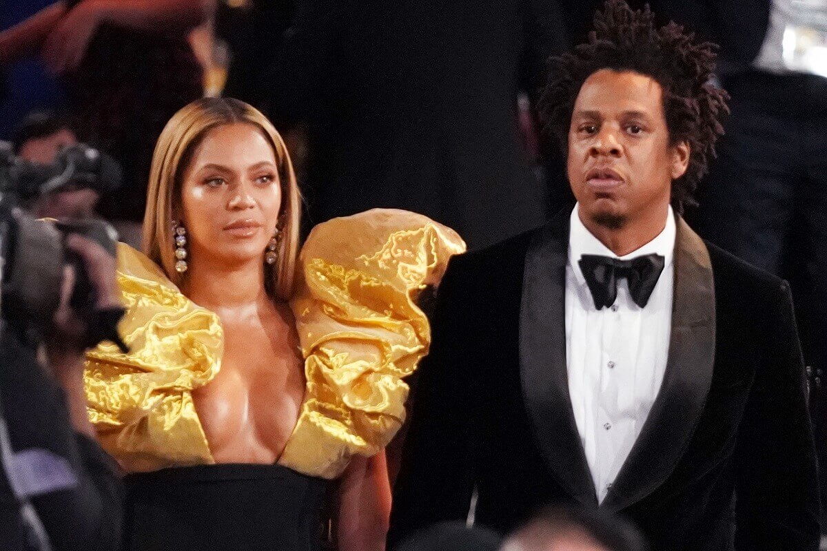 Beyonce and Jay-Z dressed up at the 77th Annual Golden Globe Awards.
