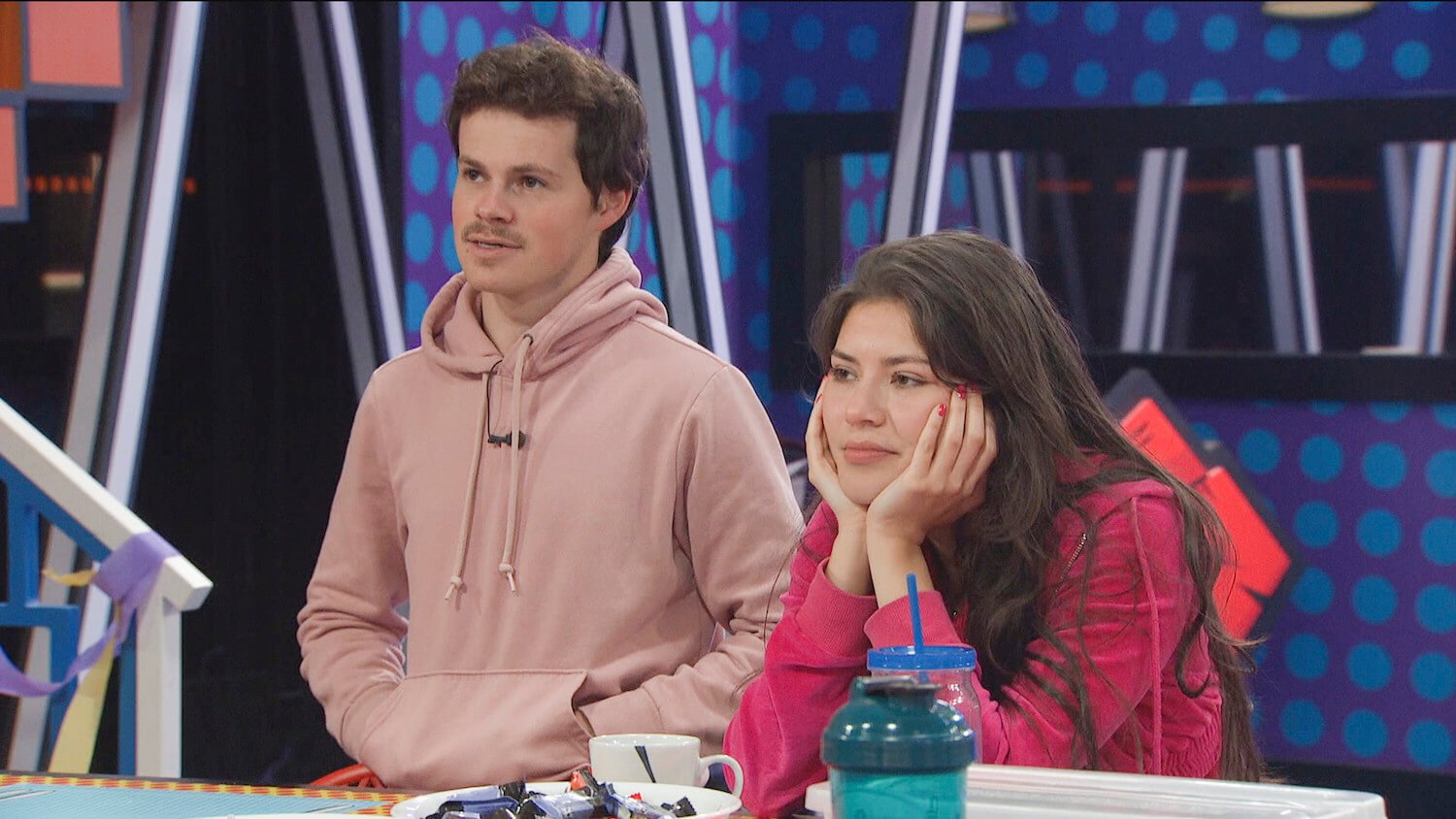 'Big Brother' 25 couple Cory Wurtenberger and America Lopez standing with each other in week 10