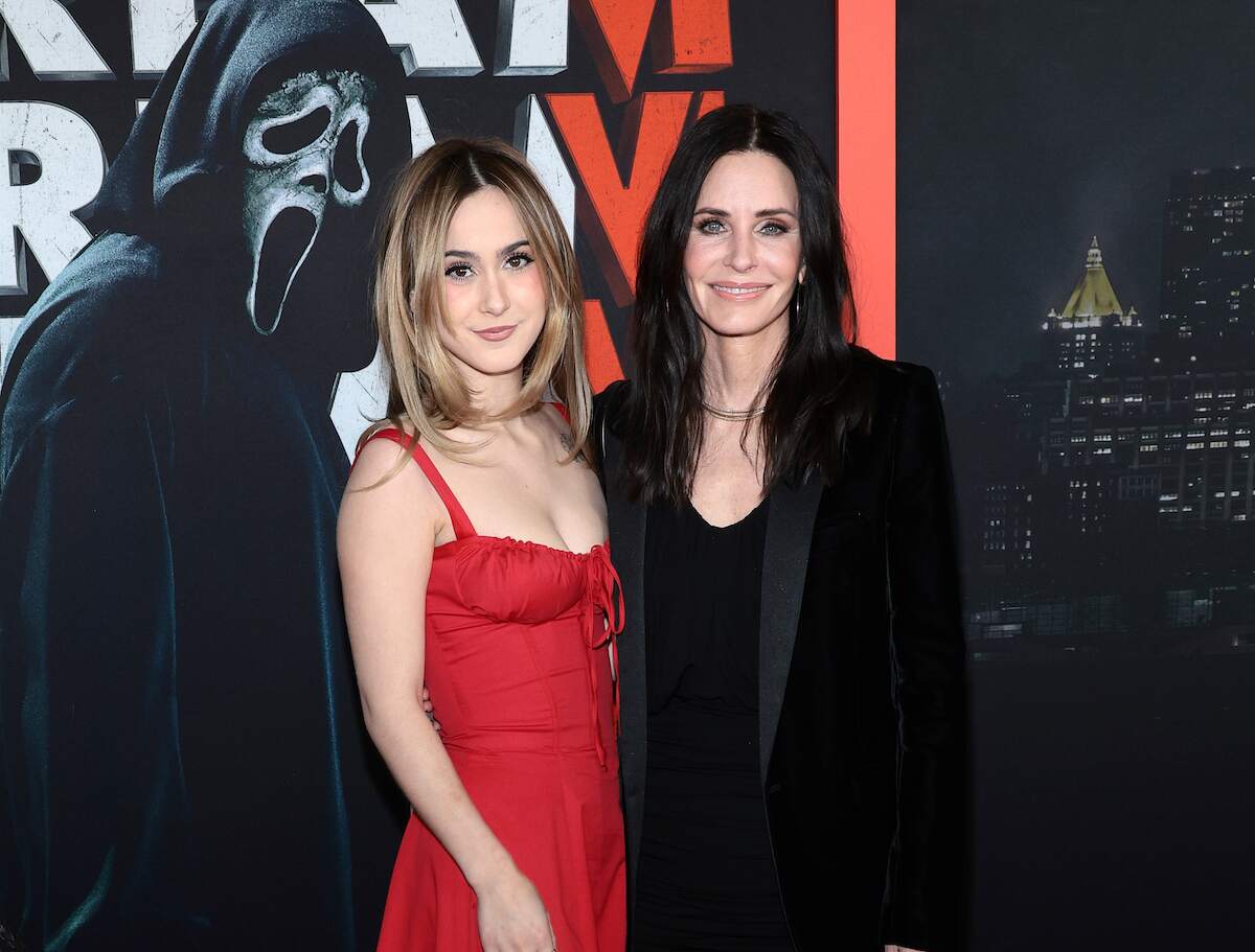 Courteney Cox with her daughter Coco Arquette at the world premiere of Paramount's "Scream VI"