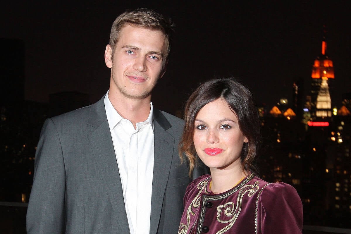 Hayden Christensen and Rachel Bilson, who are parents to Briar Rose Christensen, pose together in 2009