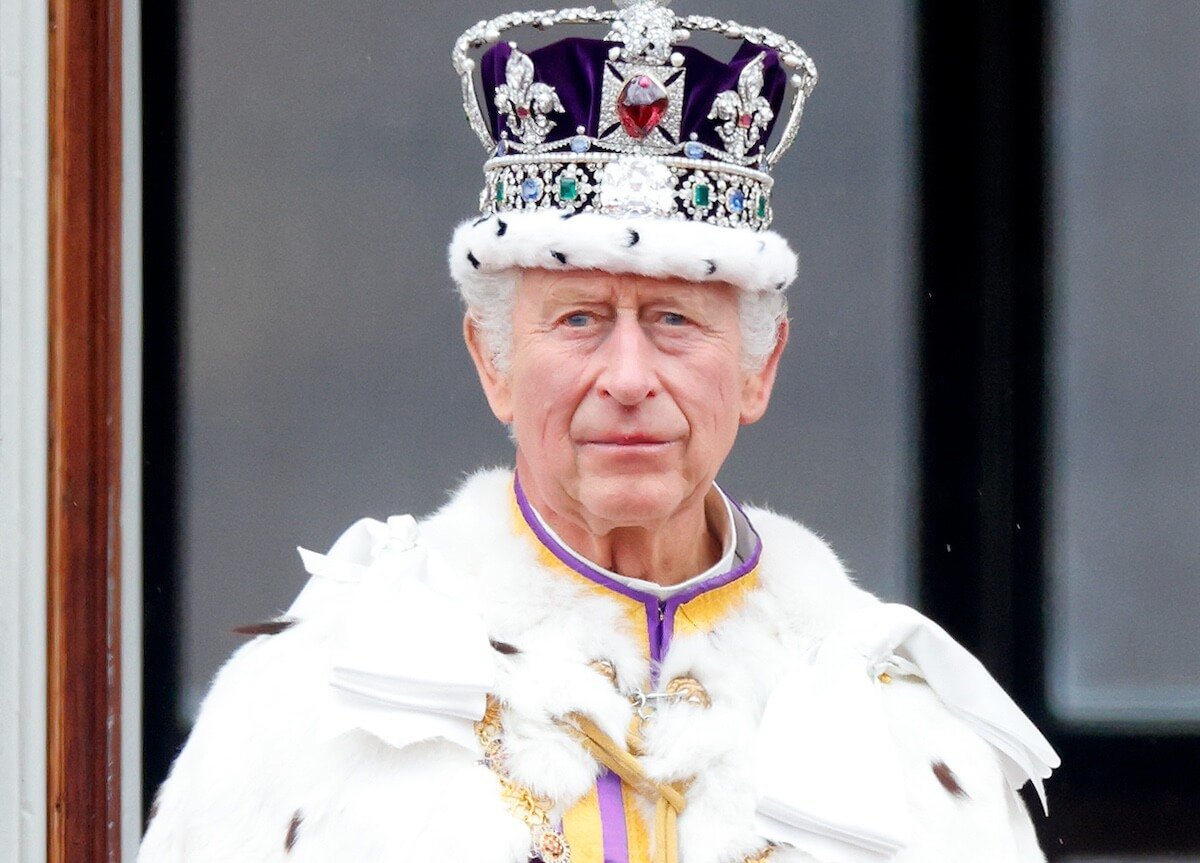 King Charles at his coronation ceremony in May 2023
