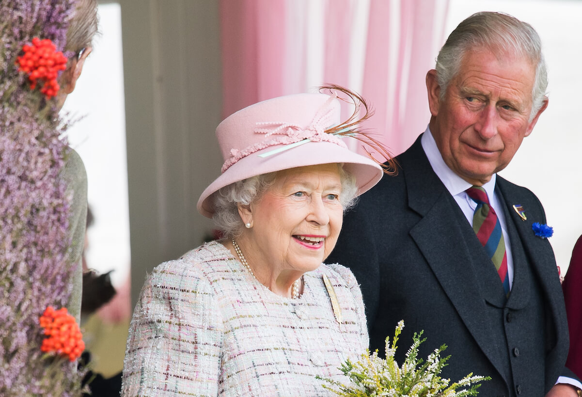 King Charles and Queen Elizabeth II in 2017