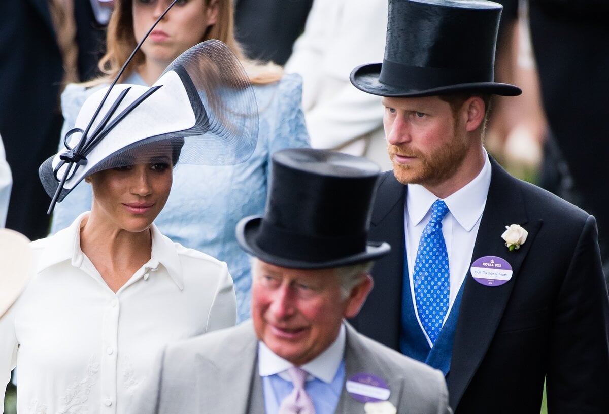 King Charles, who a commentator said has made Meghan Markle and Prince Harry look 'foolish,' attend Royal Ascot Day 1