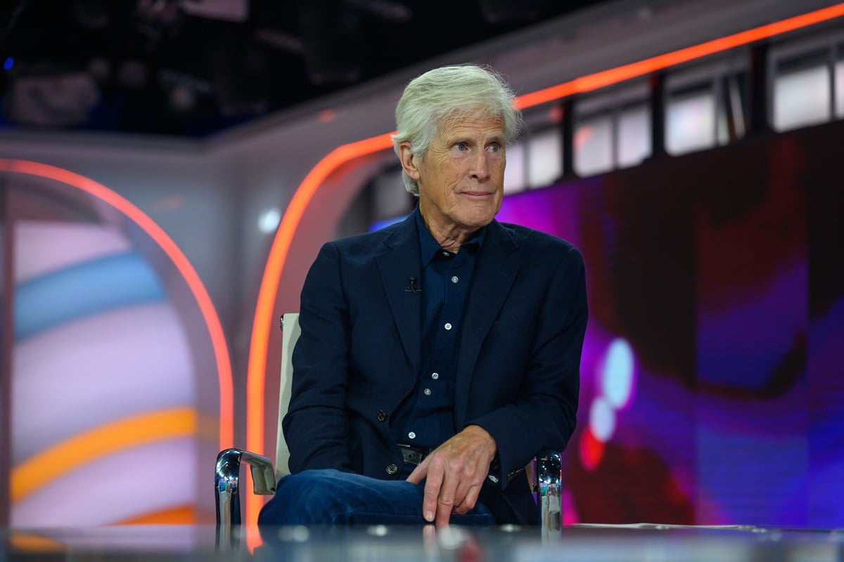 Keith Morrison is seen on the set of 'Today' in 2021. Morrison is Matthew Perry's stepfather
