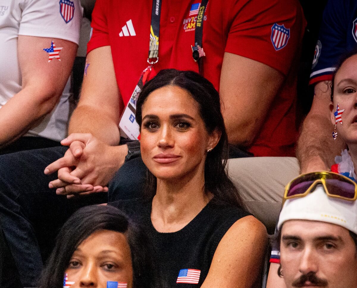 Meghan Markle seen at the wheelchair basketball final during Invictus Games Düsseldorf 2023 before Spotify boss gives insight into why the duchess's podcast failed