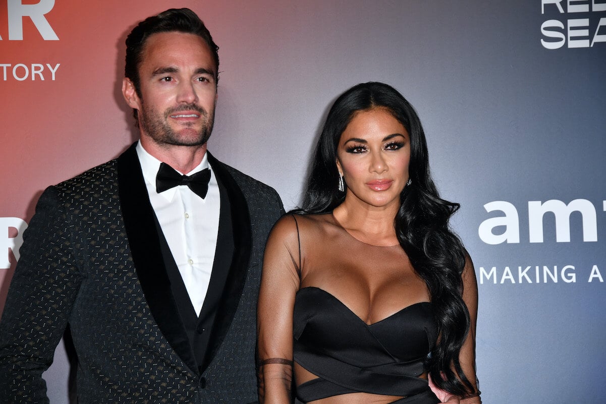 Nicole Scherzinger and Thom Evans