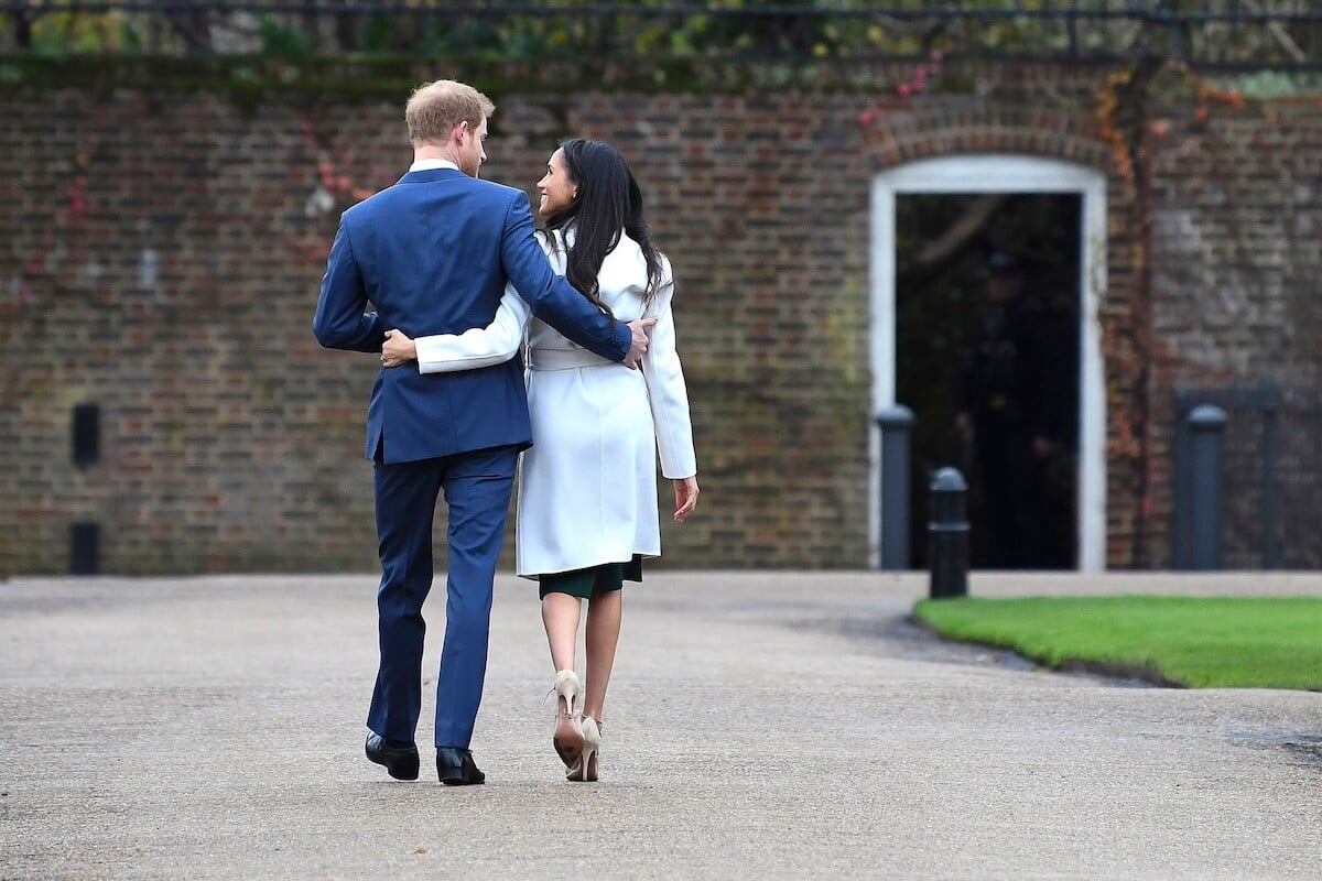 Prince Harry and Meghan Markle in 2017