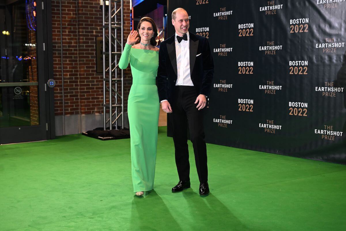 Prince William and Kate Middleton attend the Earthshot Prize Ceremony in 2022