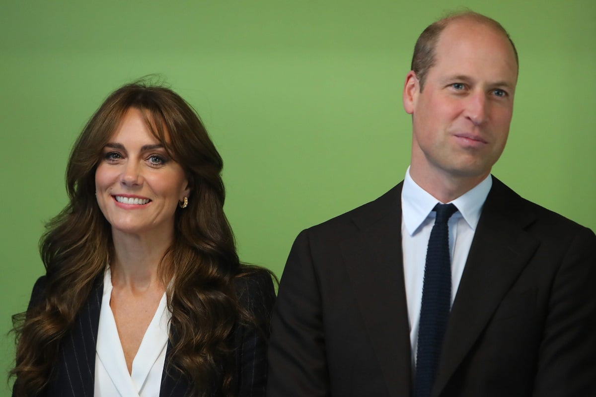 Prince William and Kate Middleton visit the Grange Pavilion where they met with members from the Windrush Cymru Elders in Wales