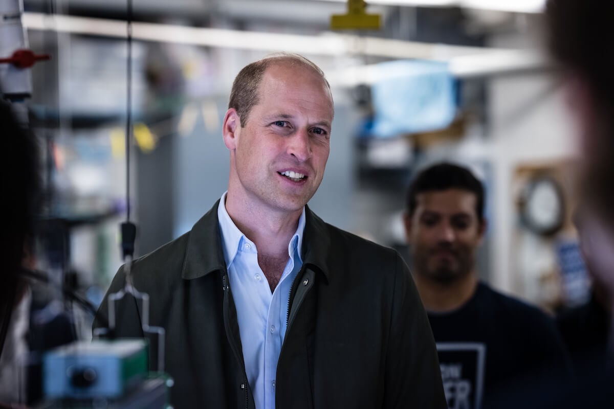 Prince William, who asked a question upon being told of a ghost at Anmer Hall, in New York