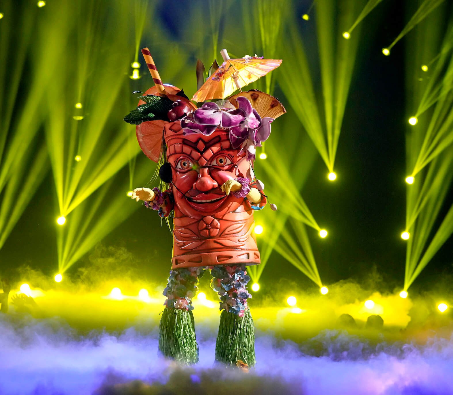 Tiki in 'The Masked Singer' Season 10 Group B during Elton John Night