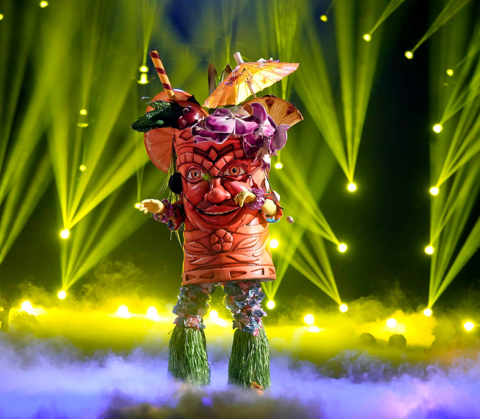 Tiki in 'The Masked Singer' Season 10 Group B during Elton John Night