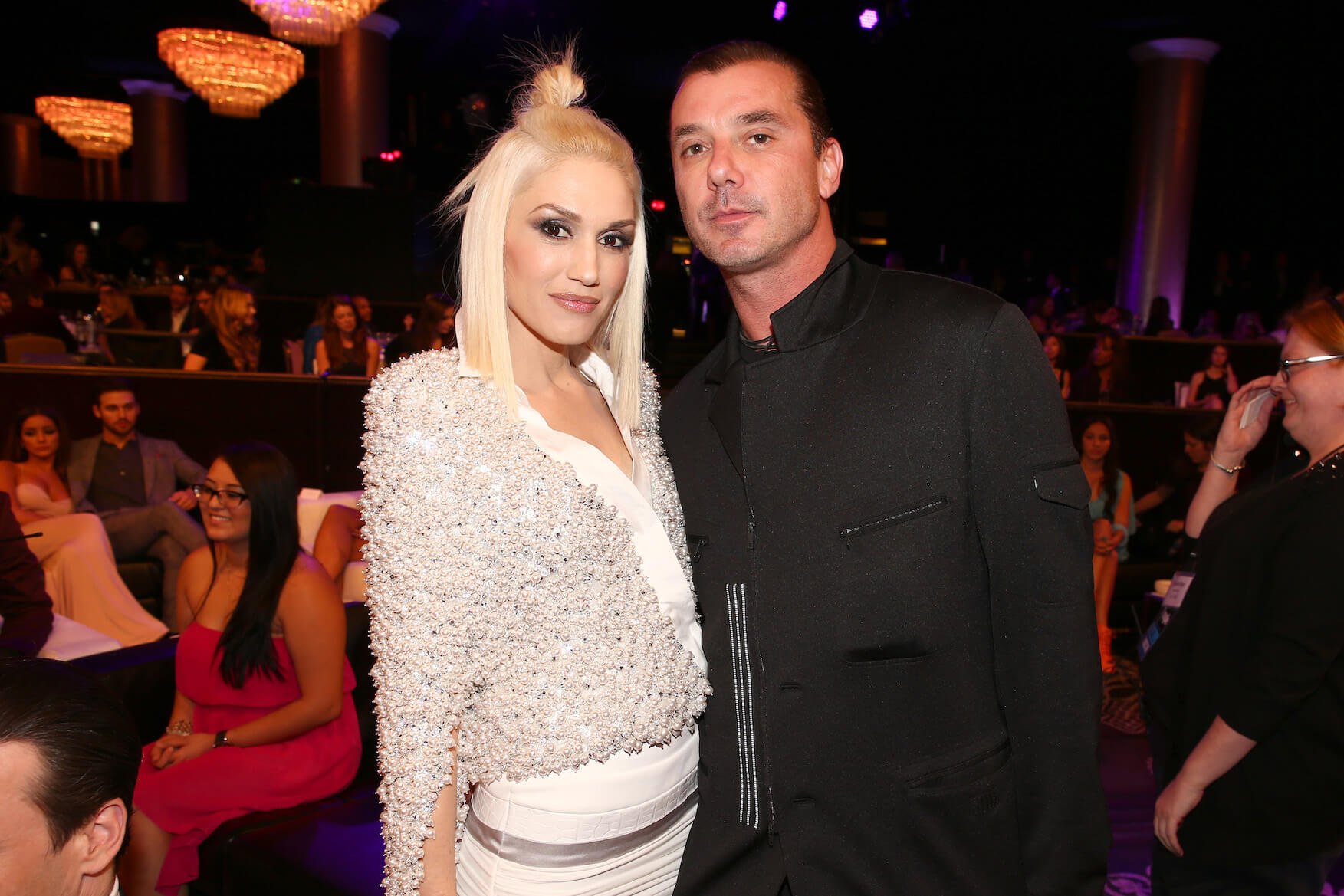 'The Voice' Season 24 star Gwen Stefani standing next to Gavin Rossdale