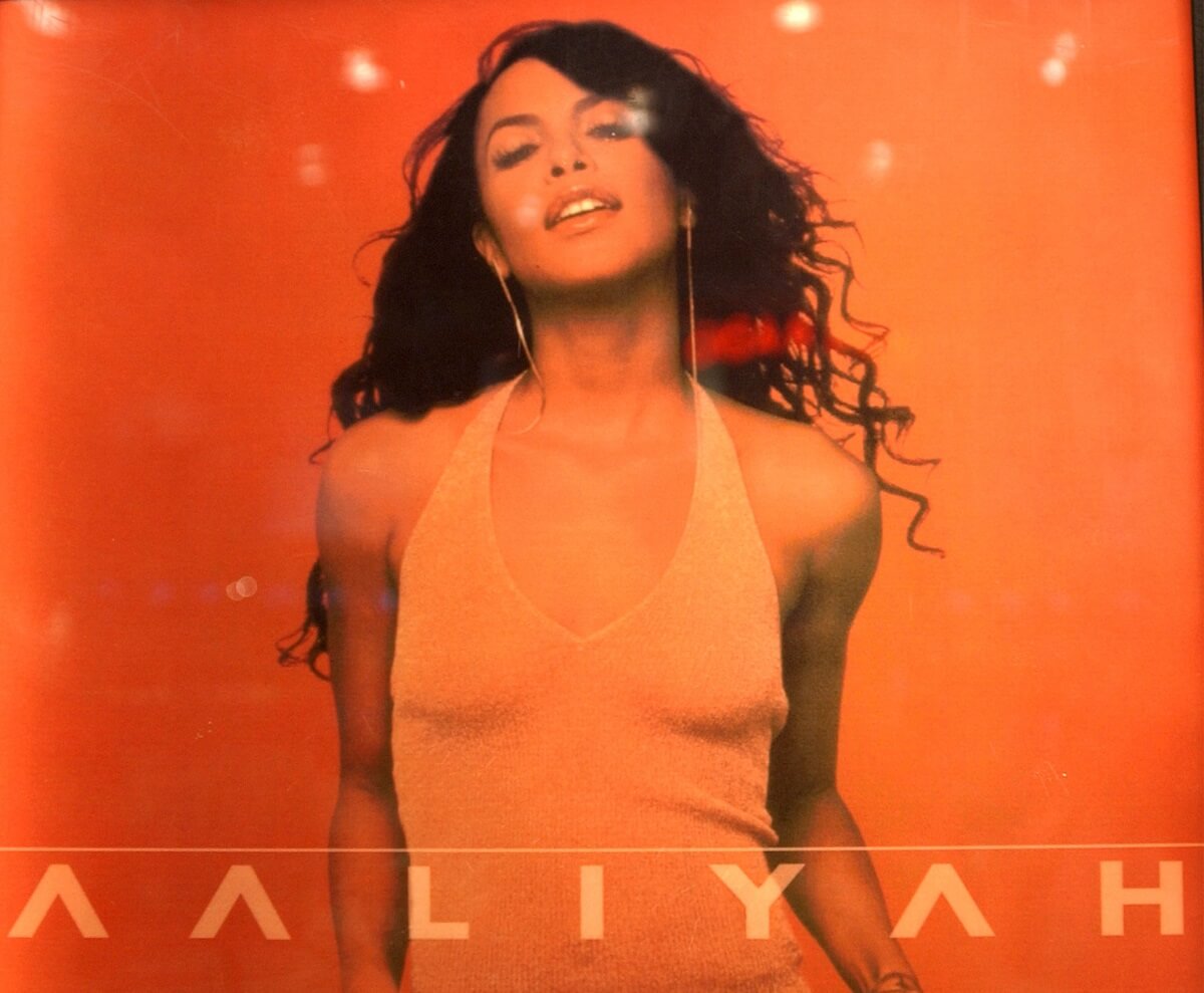 The album cover of late singer Aaliyah, who had a problematic 1994 hit