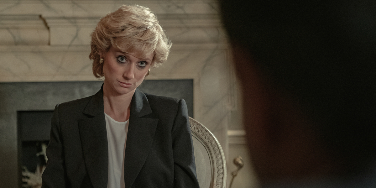 Elizabeth Debicki as Princess Diana in the final season of ‘The Crown’