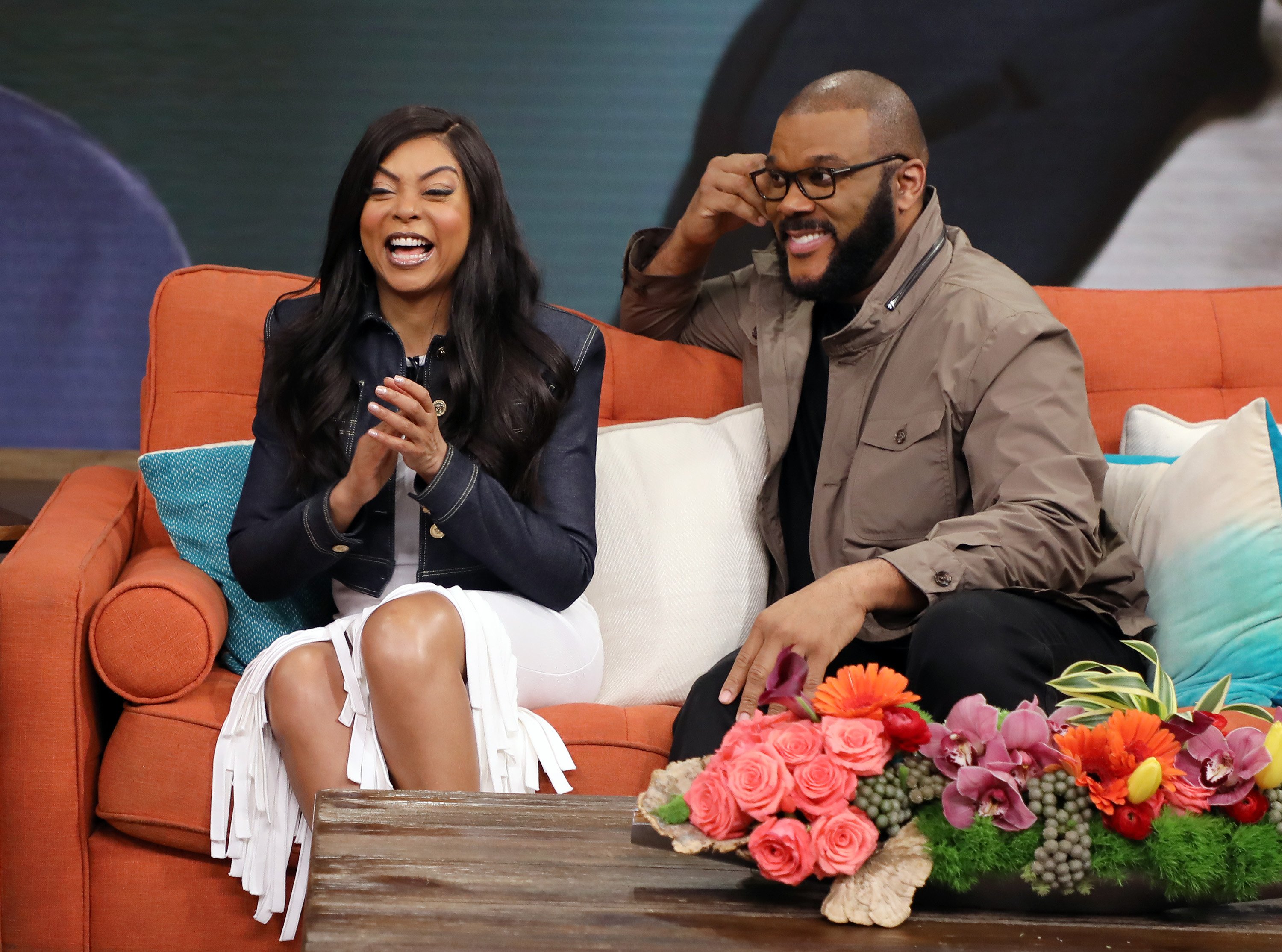 Tyler Perry Once Shouted at Taraji P. Henson for Kissing a Co-Star off Script: ‘What the Hell Was That?’