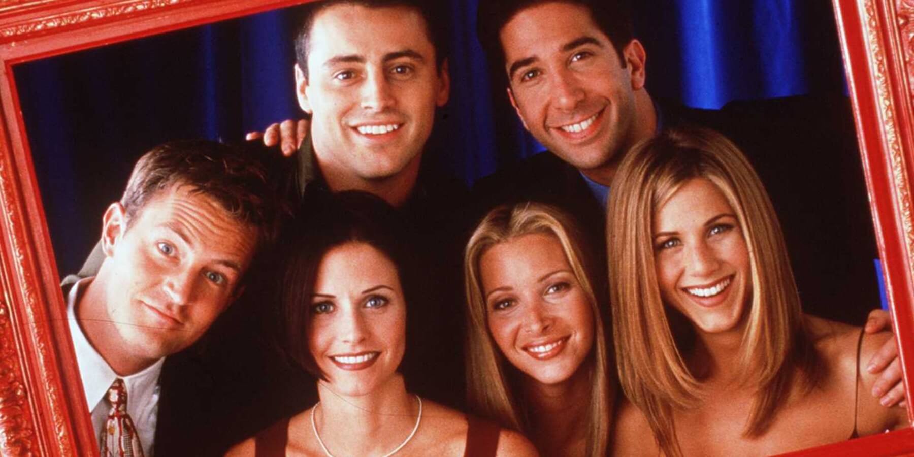The cast of NBC's 'Friends' includes Matthew Perry, Matt LeBlanc, Courteney Cox, Lisa Kudrow, David Schwimmer and Jennifer Aniston.