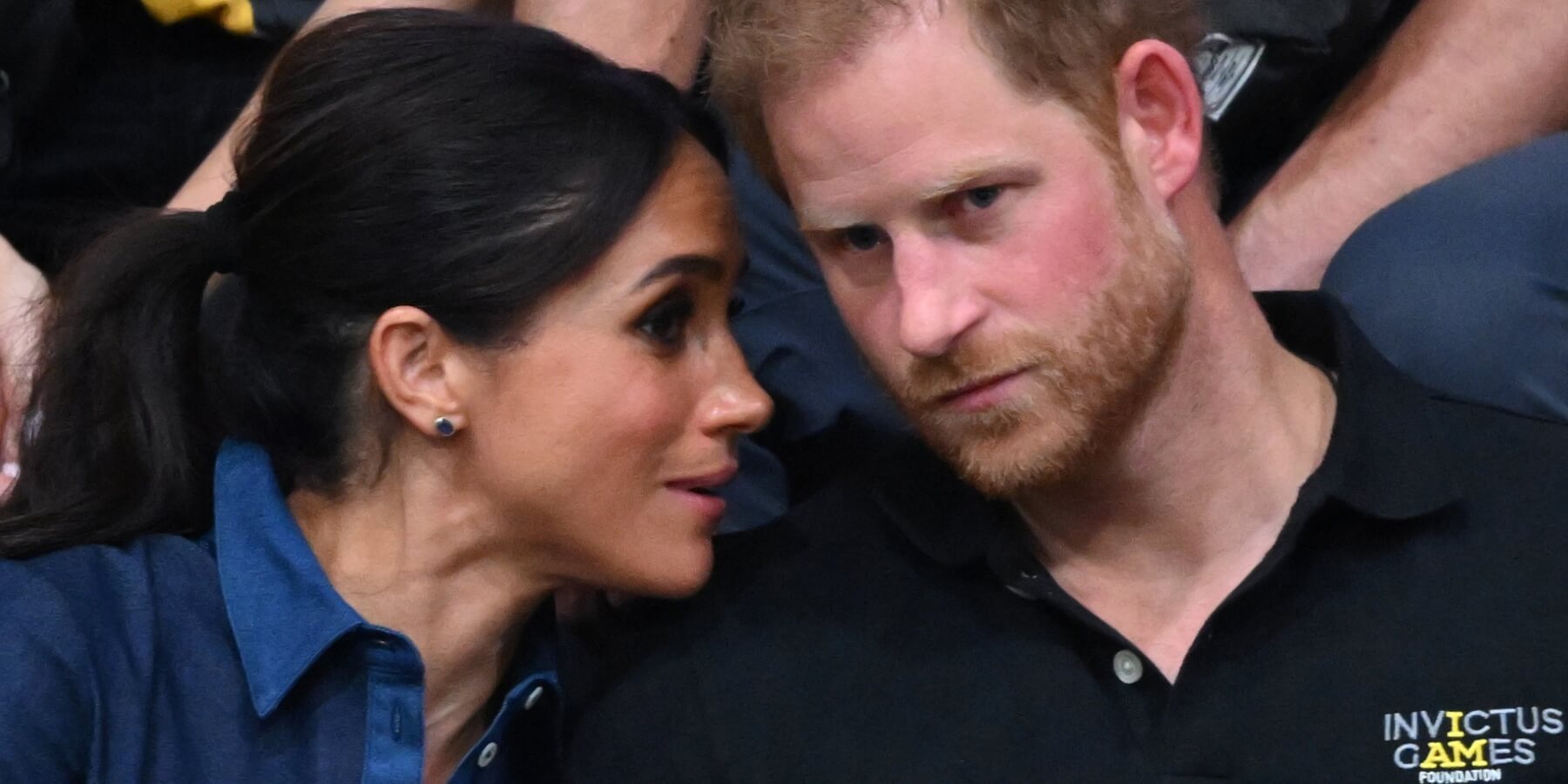 Meghan Markle and Prince Harry photographed at the 2023 Invictus Games.