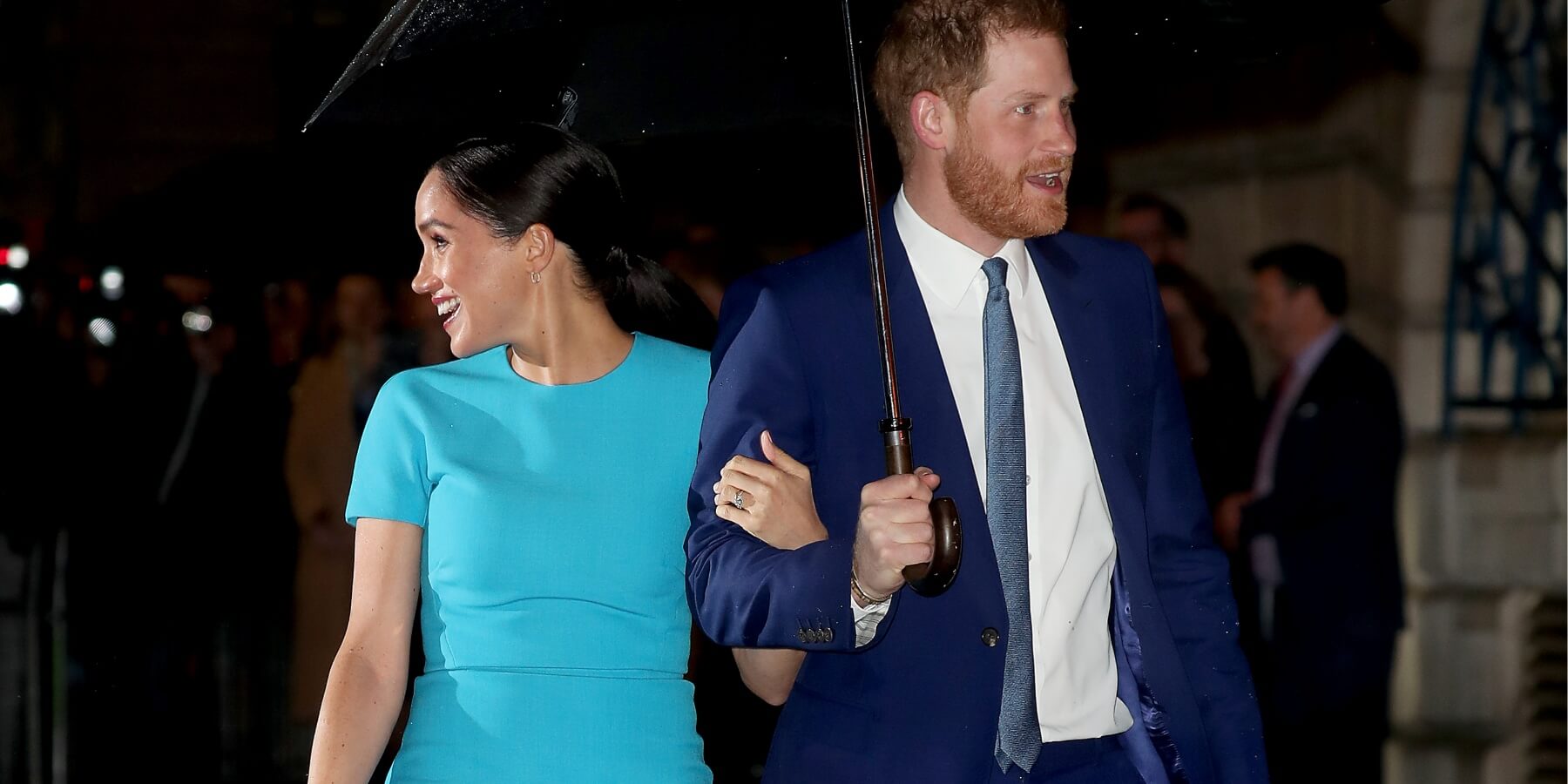 Meghan Markle and Prince Harry attend The Endeavour Fund Awards at Mansion House on March 05, 2020 in London, England.