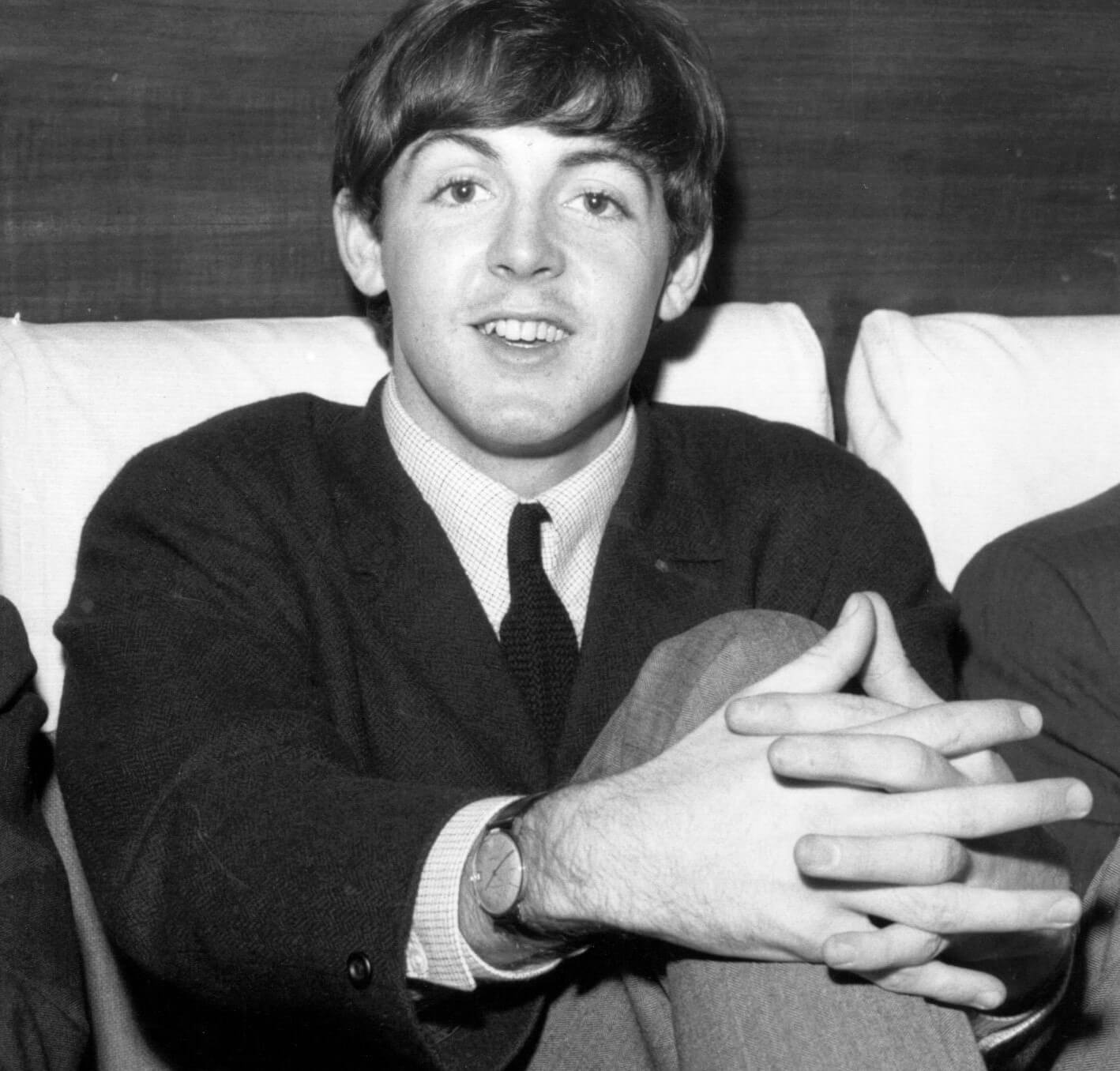 Paul McCartney smiling