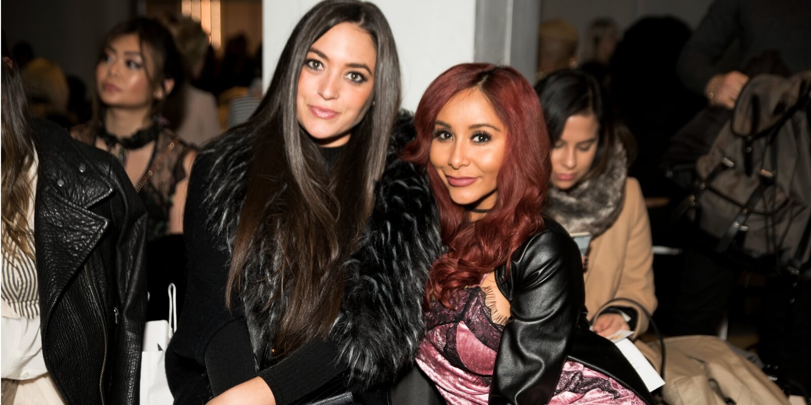 Nicole Polizzi and Sammi Giancola pose for a photograph in 2017.