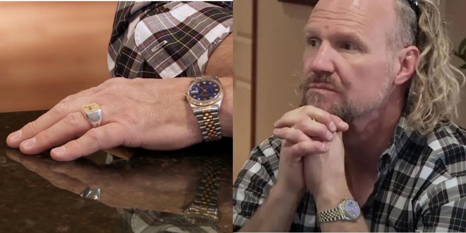 'Sister Wives' Kody Brown wears a vintage Rolex and David Yurman ring worth over $8K combined during season 18 of TLC series.