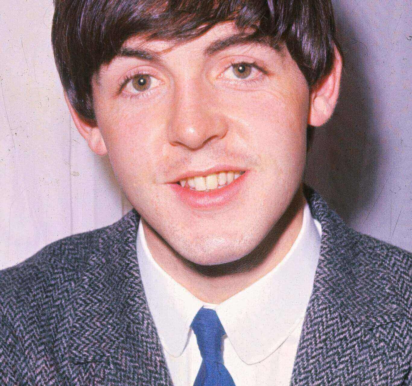 The Beatles' Paul McCartney in a suit