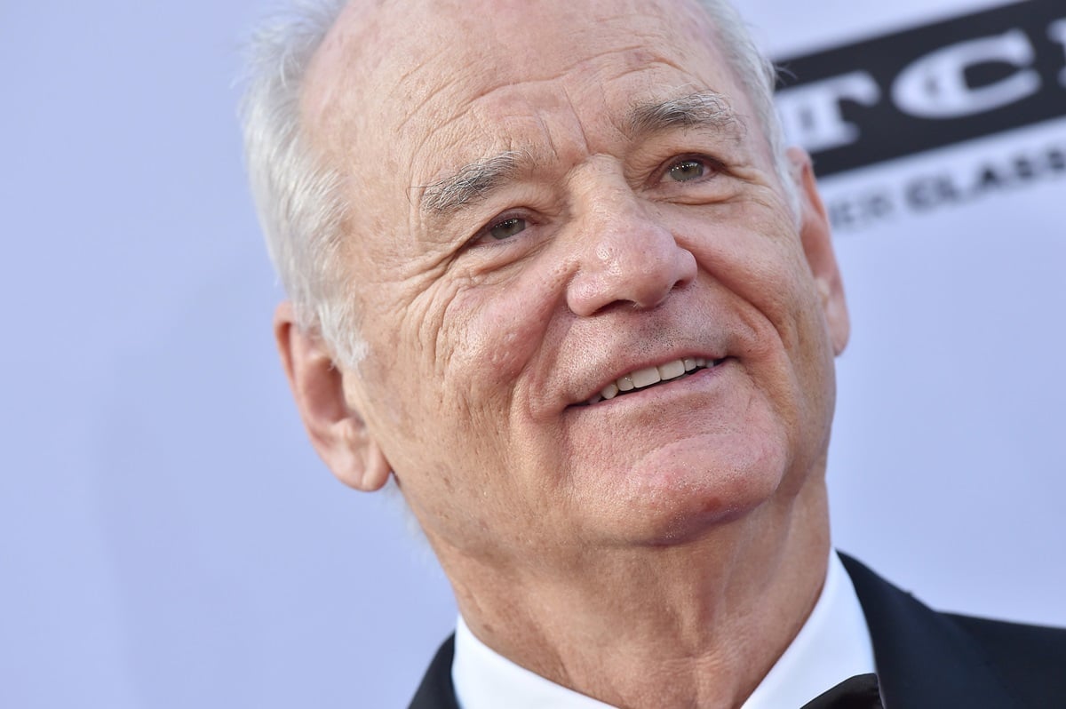 Bill Murray posing in a suit at the American Film Institute's 46th Life Achievement Award Gala.