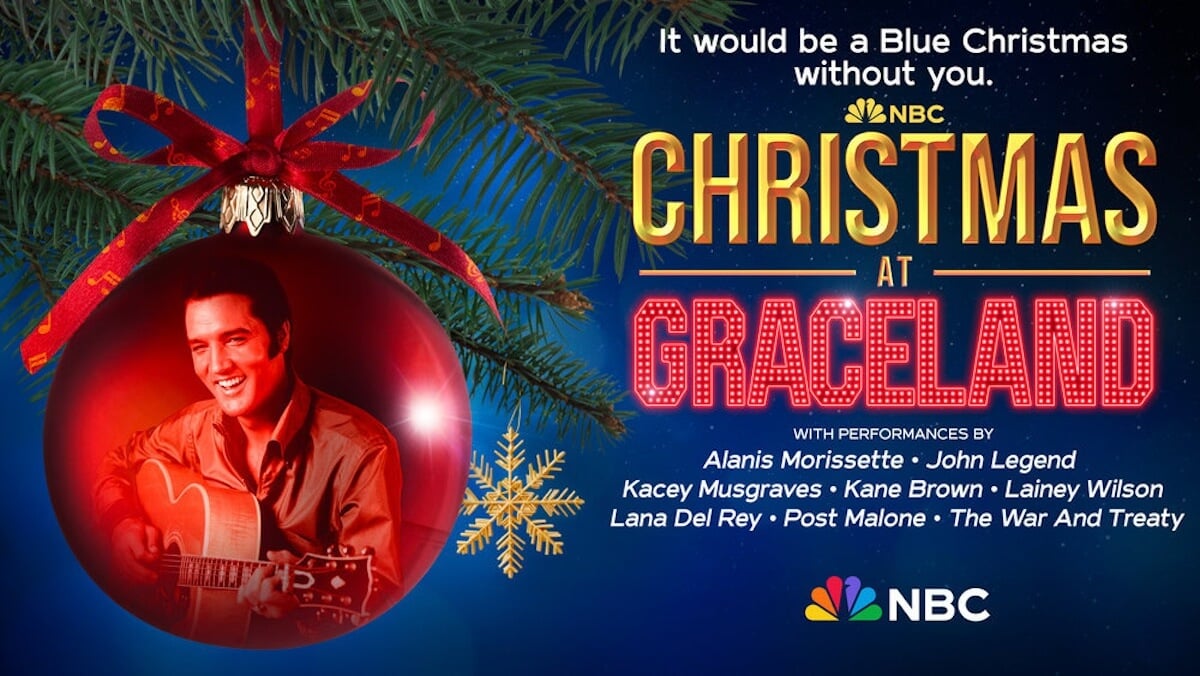 'Christmas at Graceland' key art NBC