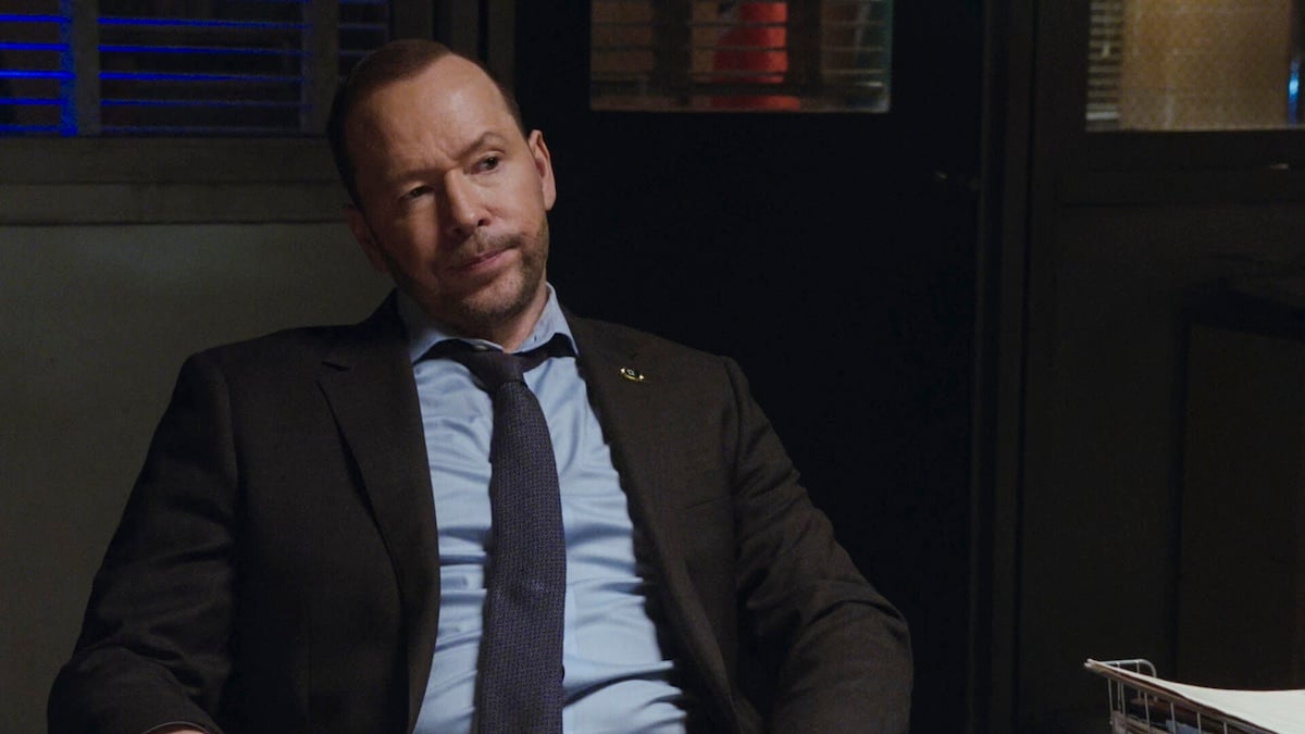 Donnie Wahlberg as Danny Reagan in a jacket and tie in 'Blue Bloods'