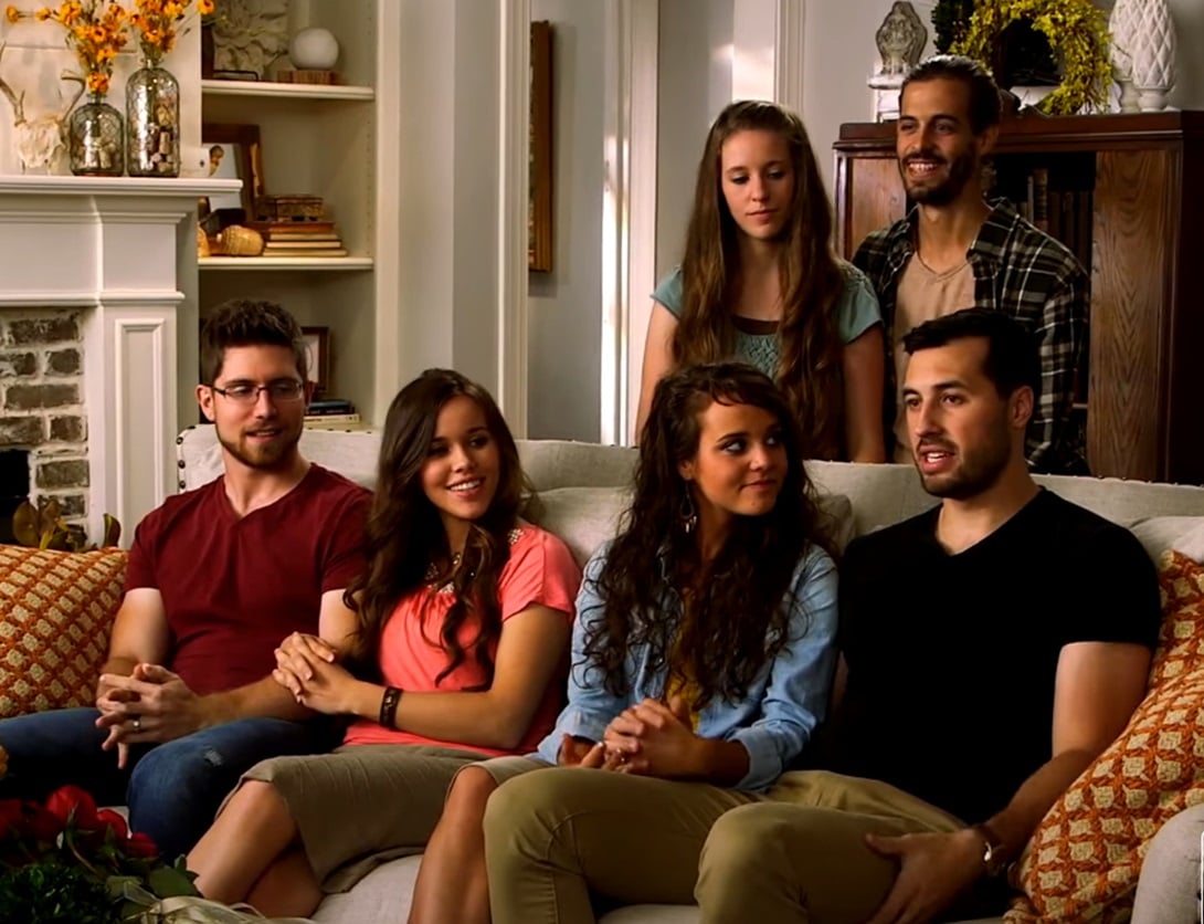 Jill and Derick Dillard, Ben and Jessa Seewald and Jinger and Jeremy Vuolo sit together to discus the Duggar family's courtship rules in 2016