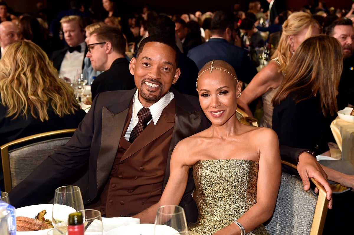 Will Smith and Jada Pinkett Smith attend the 27th Annual Critics Choice Awards at Fairmont Century Plaza on March 13, 2022
