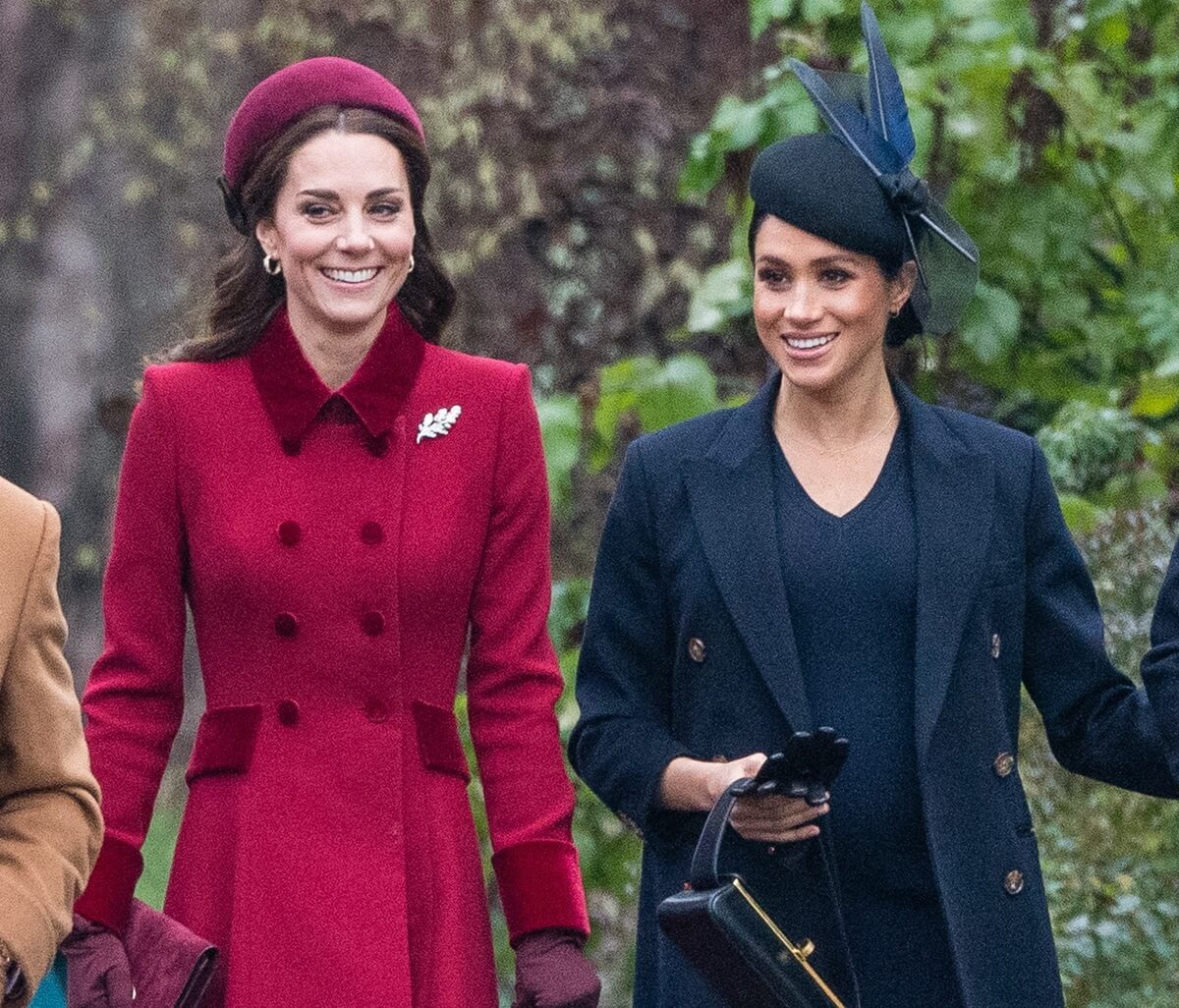 Kate Middleton and Meghan Markle attend Christmas Day church service at the Sandringham estate