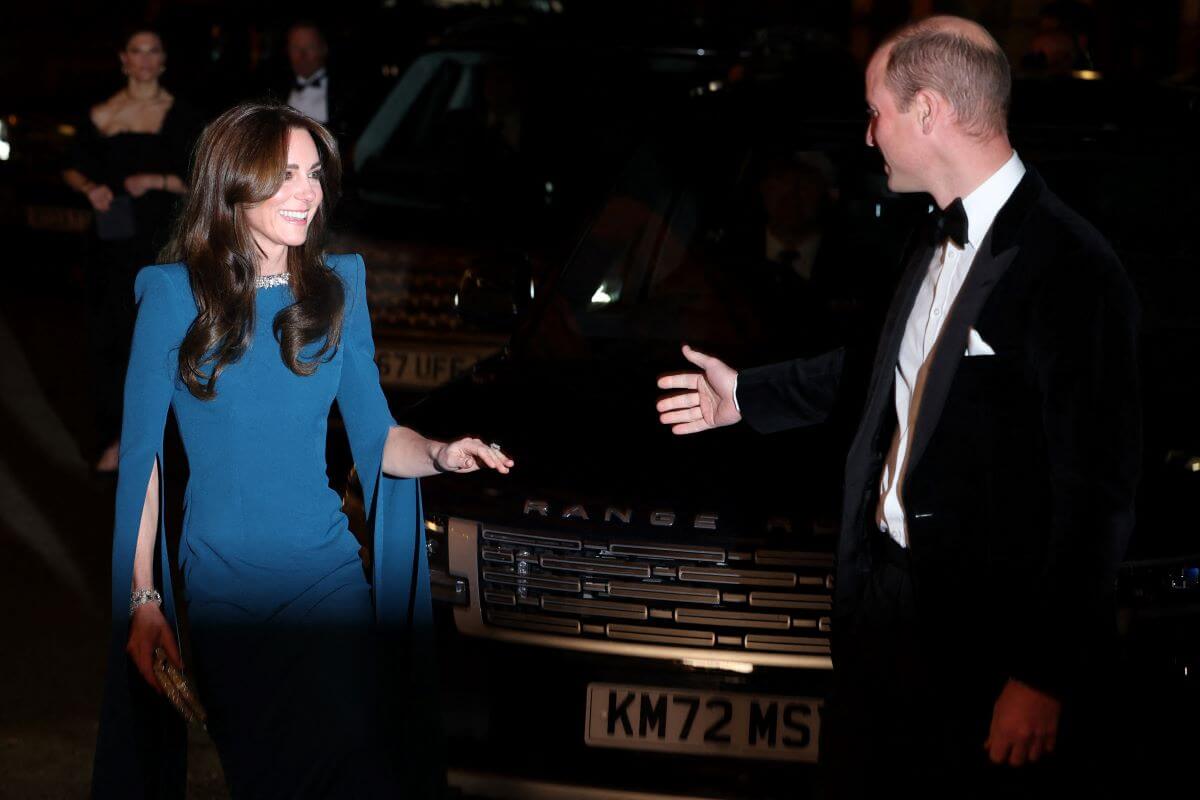 Kate Middleton and Prince William, who an expert says just proved 'nothing fazes them' amid fresh allegations, attend the Royal Variety Performance at the Royal Albert Hall in London