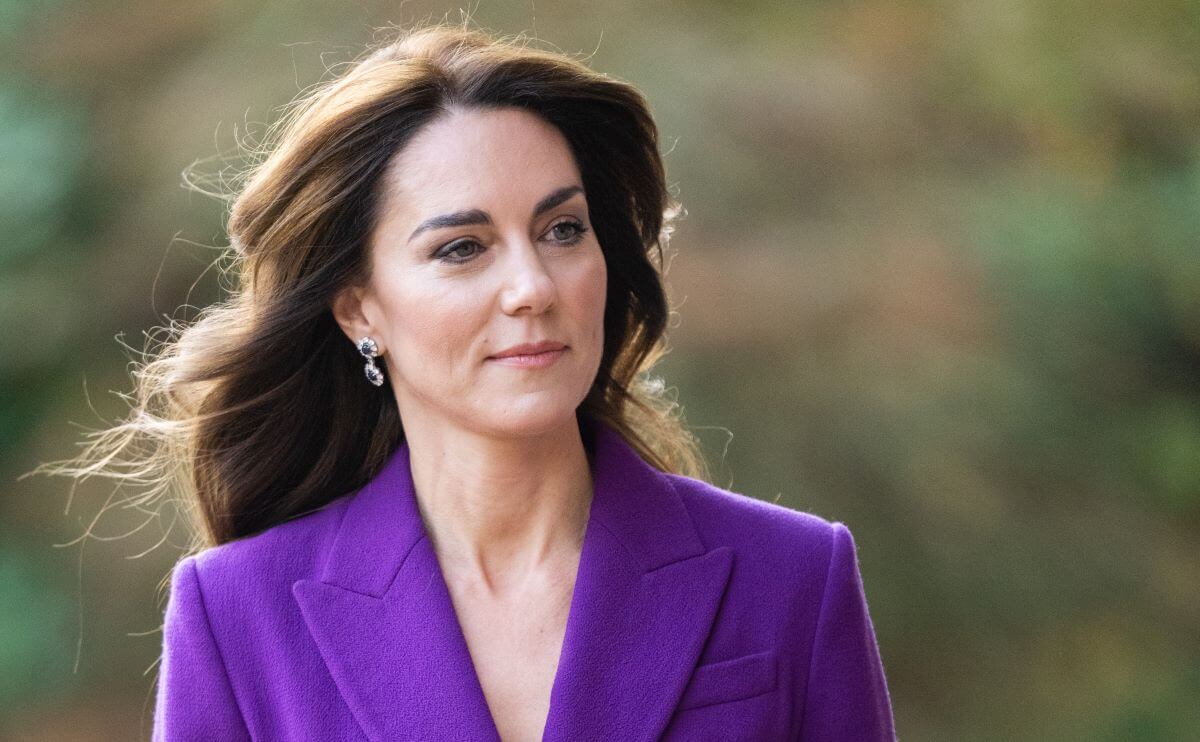 Kate Middleton arrives to attend the Shaping Us National Symposium at Design Museum
