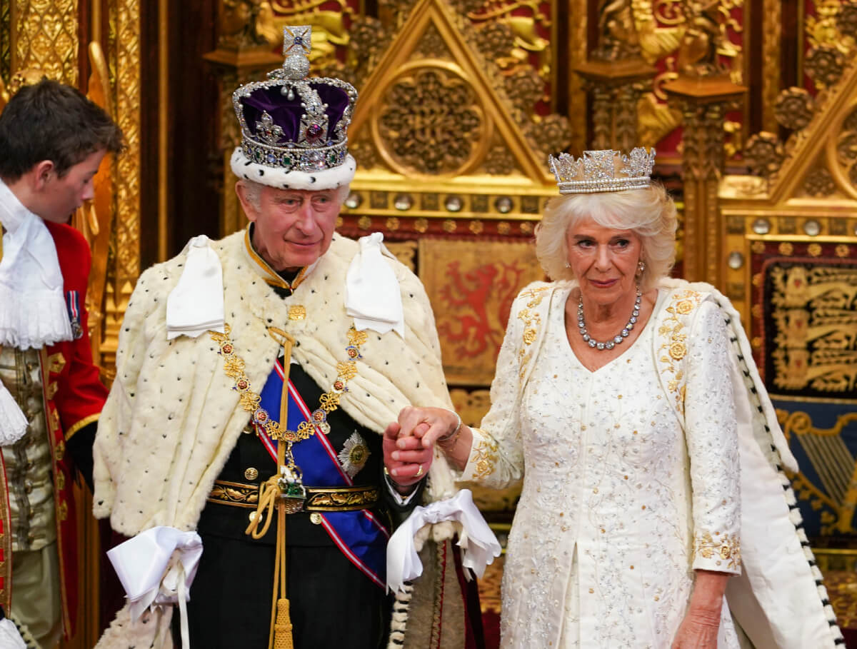 King Charles Wears the Imperial State Crown for 2023 State Opening