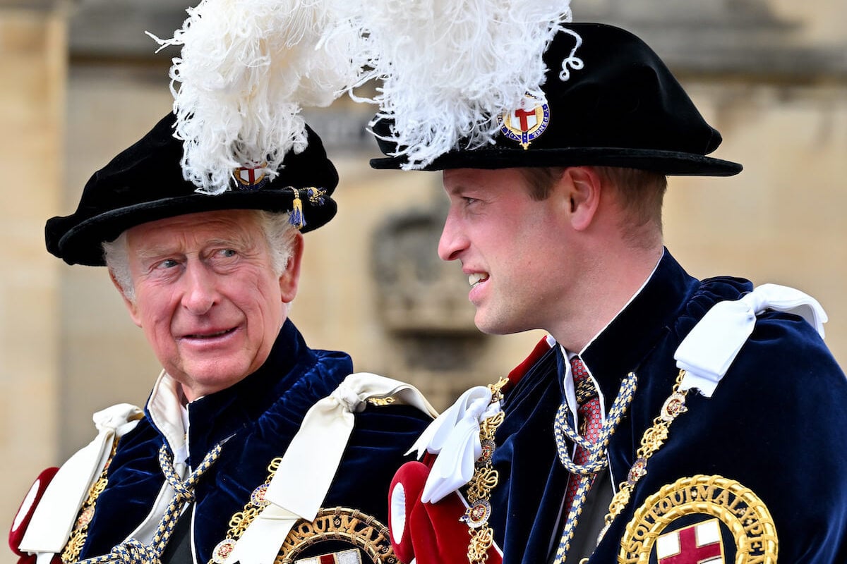 King Charles and Prince William, whose royal family roles were evident at the Platinum Jubilee concert, per 'Endgame, sit next to each other