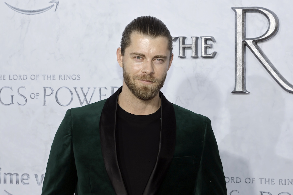 'Chicago Med' cast member Luke Mitchell at the premiere of 'The Rings of Power'