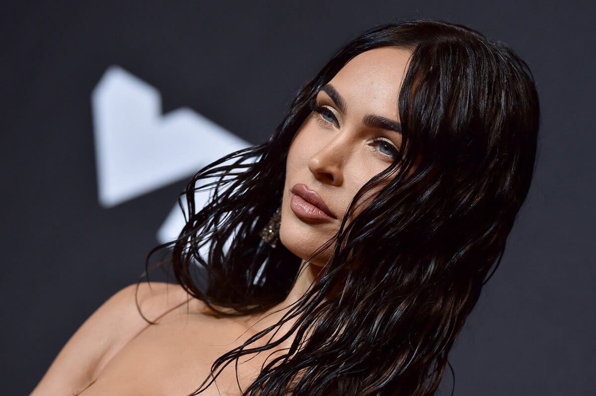 Megan Fox at the MTV Movie Awards over at 2021 MTV Video Music Awards at Barclays Center.