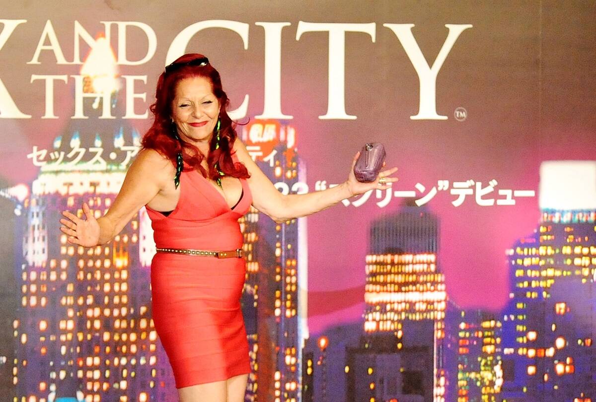 Patricia Field appears at the premiere of 'Sex and the City: The Movie' in Japan in 2008