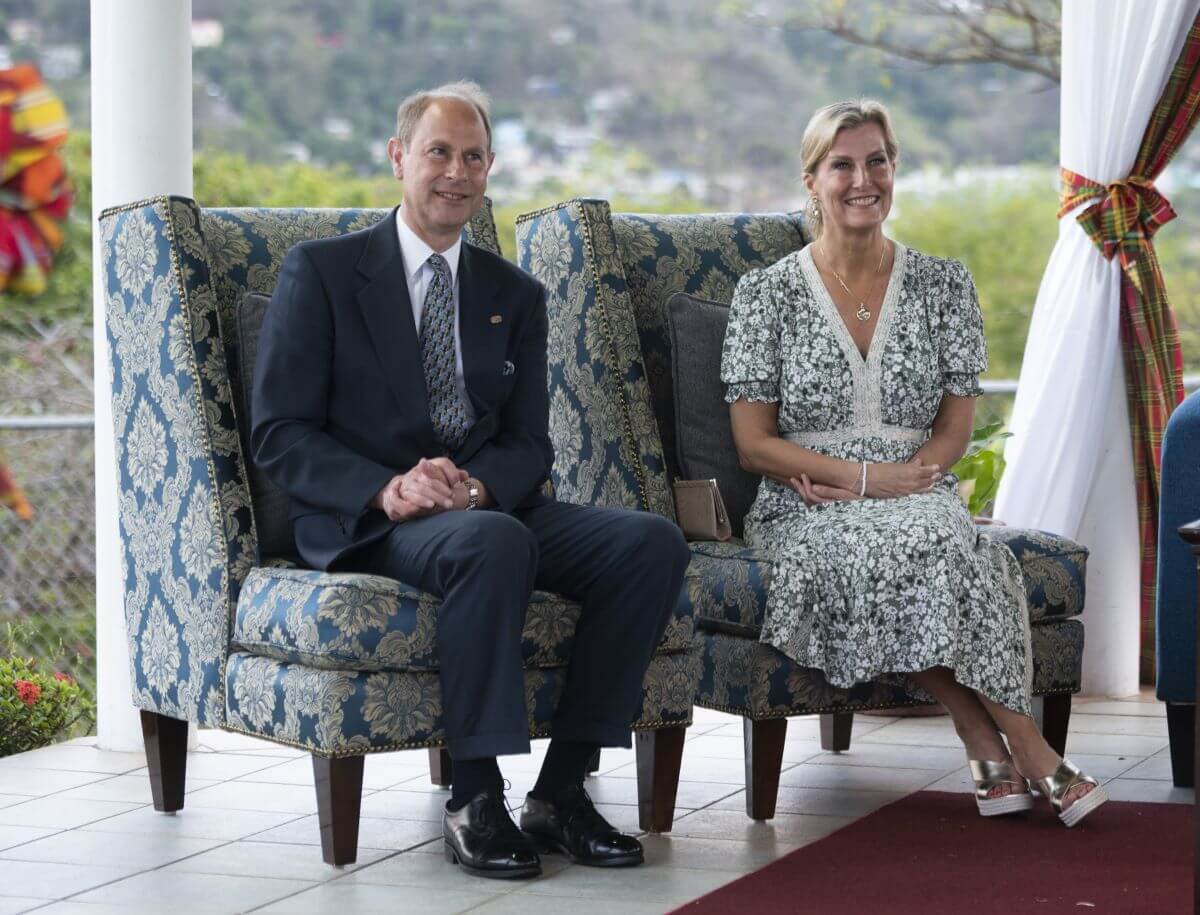 Prince Edward and Sophie attend the Duke of Edinburgh Awards ceremony
