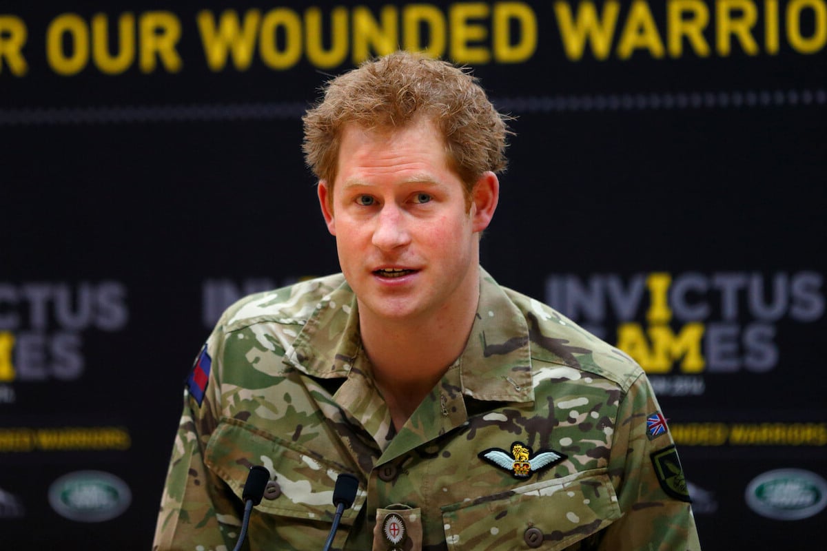 Prince Harry announces the Invictus Games in 2013